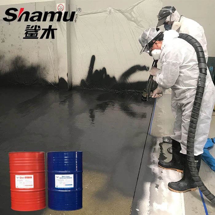 Revestimento de poliureia para o chão